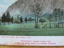 1900'S MEDICAL ADVERTISING POSTCARD ATH-LO-PHO-ROS NEW HAVEN CONN picture