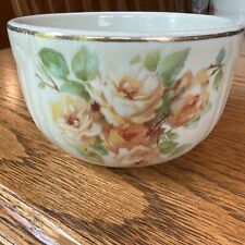 Vintage Halls Yellow Rose Custard Bowll Excellent Used Condition HTF picture
