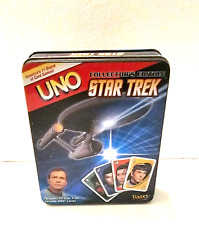 2008 Uno Star Trek Collector's Edition With Tin Fundex New picture