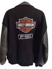 Ford F150  Harley wool and leather winter coat picture