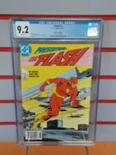 FLASH #1 Newsstand (DC Comics, 1987) CGC Graded 9.2 ~ White Pages picture