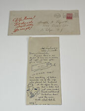 WW2 Meryle Funny Form Letter To US Marine Posted December 1, 1942 Brooklyn NY picture