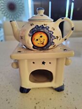 Ceramic Teapot with Mini Stove Hand painted  picture