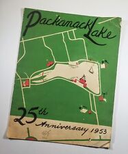 1953 Packanack Lake 25th Anniversary 24pg. Booklet New Jersey Recreation picture