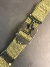 ORIGINAL M1 Used WWII Green OD7 Chin Strap set for US Army USMC M1 Steel Helmet picture