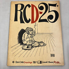RCD-25 by Ron Cobb Sawyer Press 1967 TPB VTG 25 Drawings Cartoon Collection picture