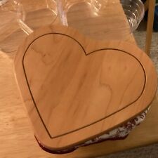 Longaberger 2000 Little Love Sweetheart Basket  Letters Of Love Liner + Plastic picture