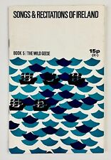 1970 Republic Of Ireland Songs Recitations Vintage Book Wild Geese Irish History picture