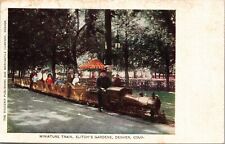 Postcard Miniature Train, Elitch's Gardens in Denver, Colorado picture