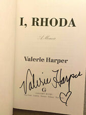 Valerie Harper Signed In Person I Rhoda Paperback Book - Mary Tyler Moore Show picture