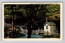 Bowling Green KY-Kentucky, Entrance To Lost River Cave, Vintage c1956 Postcard picture
