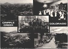 A Nostalgic Montage of Cripple Creek Colorado Postcard This is not a RPPC picture