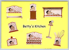 c1970s Betty's Kitchen Boop Products Items Rinky Dink Vintage Postcard picture