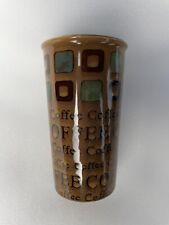 Mr Coffee 14Oz. Ceramic Coffee Tea Cup, Travel Tumbler picture
