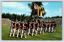 Vintage Postcard First Maryland Regiment Fort Frederick Maryland picture