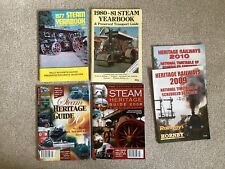 Steam Yearbooks - 1977 & 1980, Heritage Railway Guides x6 (Steam Rallies Etc) picture