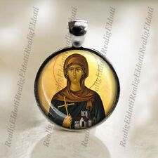 St. Audrey of Ely - Patron Saint Catholic Medal Pendant Charm Religious Jewelry picture