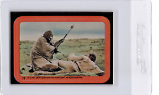 1977 TOPPS STAR WARS STICKER CARD - #17 LUKE SKYWALKER picture