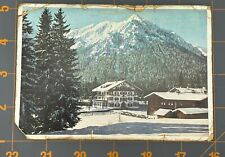 Postcard RPPC Neuhaus Sertben Alps Mountain Hotel Chalet Austria Germany picture