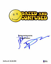 MATTHEW MCCONAUGHEY SIGNED AUTOGRAPH DAZED AND CONFUSED FULL SCRIPT BECKETT BAS picture