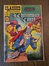 1940s 1948 A Christmas Carol Classics Illustrated No. 53 Scrooge Gets the Turkey picture