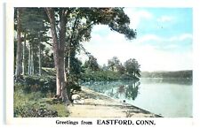 1921 Greetings From Eastford CT Connecticut Postcard View picture