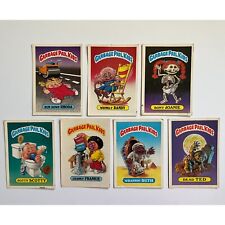 Vintage Jumbo Garbage Pail Kids Lot of 7 Giant Cards 5x7 picture