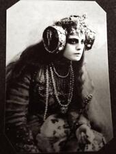 Unique Bizarre Odd Interesting Russian Witch tintype C1439RP picture
