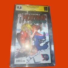 CGC 9.8 - Wolverine v Sabretooth SIENKIEWICZ SIGNED & SKETCH Remark #10 in 3D NM picture