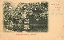 Vintage Postcard Hornzackenbrucke Dessau Saxony-Anhalt Germany picture