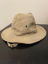Vintage French Army 50s Indochina War Bush Hat size 58 made in France picture
