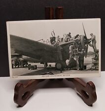 Vintage Postcard, Military, Airplane, Fighter Jet, Air Base Engineering Section picture