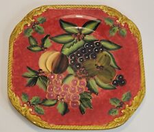 Raymond Waites Renaissance Fruit and Berries Plate Certified International picture