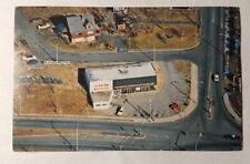 Haverhill, MA Schwinn Bicycle Store Advertising Aerial View Postcard Mr. Sawyer  picture