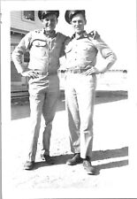 Handsome Secret Lovers Soldiers Camp Roberts CA WW2 1940s Vintage Photo Gay Int picture