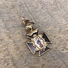 Rare Antique Gold Filled FLT Independent Order of Oddfellows IOOF Fob / Pendant picture