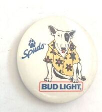 Spuds Mackenzie Vintage Magnet Bud Light 1987 Anheuser Busch Button-Up Co 1.5