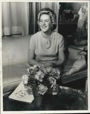 1969 Press Photo Gay Pauley, Women's Editor of United Press International picture