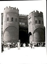 LD347 Original Photo ANCIENT GATE OF BAB AL-FUTUH OLD CITY WALL IN CAIRO EGYPT picture