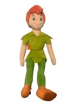 Disney Store Peter Pan 22” Large Green Stuffed Plush Doll picture