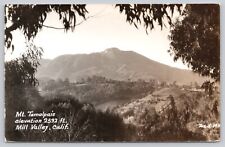 Postcard RPPC Mill Valley California Stunning View of Mt Tamalpais picture