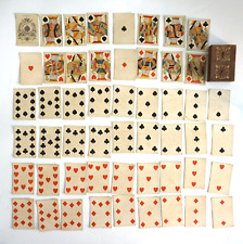 Antique Playing Cards De La Rue London D4.1 ca. 1860 Exportation Complete picture