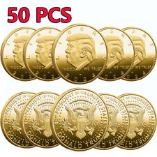 50PCS 2024 Donald Trump Commemorative Coin Challenge Coin US Liberty Great Gift picture