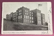 postcard ~ STAUNTON VA ~ ALBERT SHULTZ ~ 1906 UDB ~ STAUNTON MILITARY ACADEMY picture