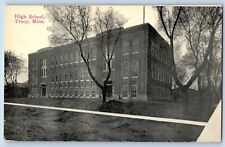 Tracy Minnesota MN Postcard High School Exterior Building c1910 Vintage Antique picture