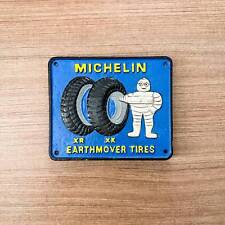 Vintage Michelin Earthmover Tires Cast Iron Advertising Display Sign picture