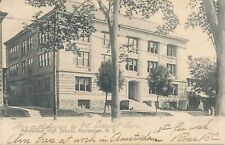 AMSTERDAM NY – Amsterdam High School – udb – mailed 1908 picture