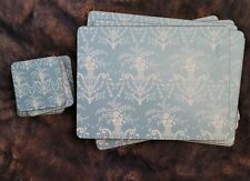 NEW Wedgwood Cork-backed Set of 6 Rectangular Placemats & 6 Matching Coasters  picture