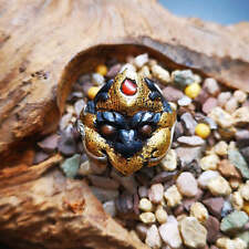 Gandhanra Unique Handmade Men's Ring,Tibetan Buddhist Garuda Ring,Amulet Jewelry picture