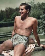 Tyrone Power 8x10 RARE COLOR Photo 600 picture